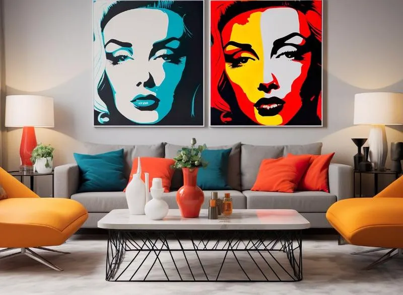 Pop art wnętrza: Odkryj kolor i oryginalność w swoim domu