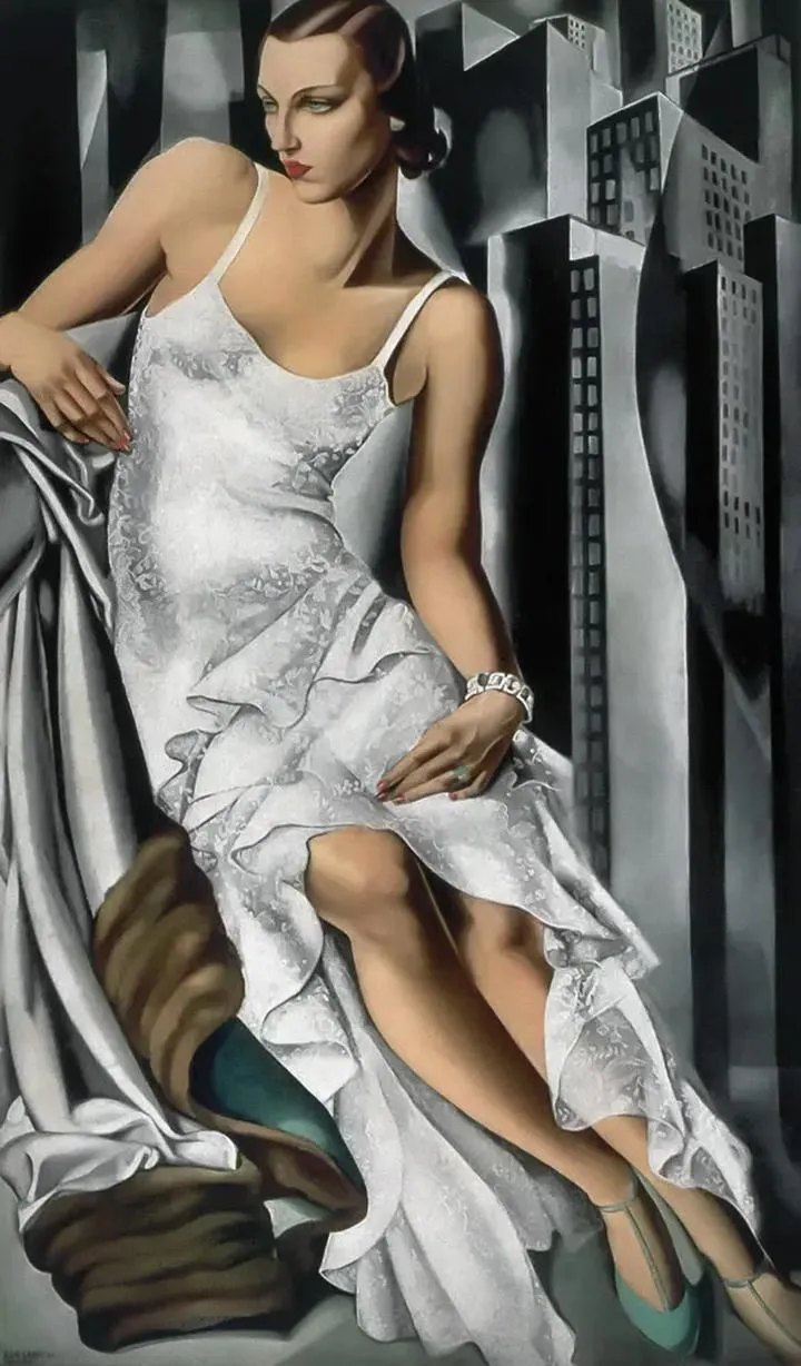 Obraz inspiracje Łempickiej