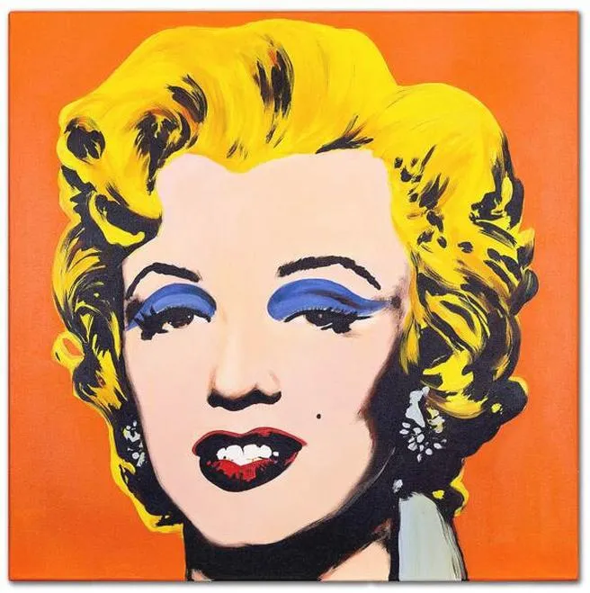 Pop art pizza
