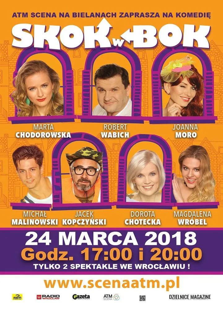 Skok w bok spektakl fabuła